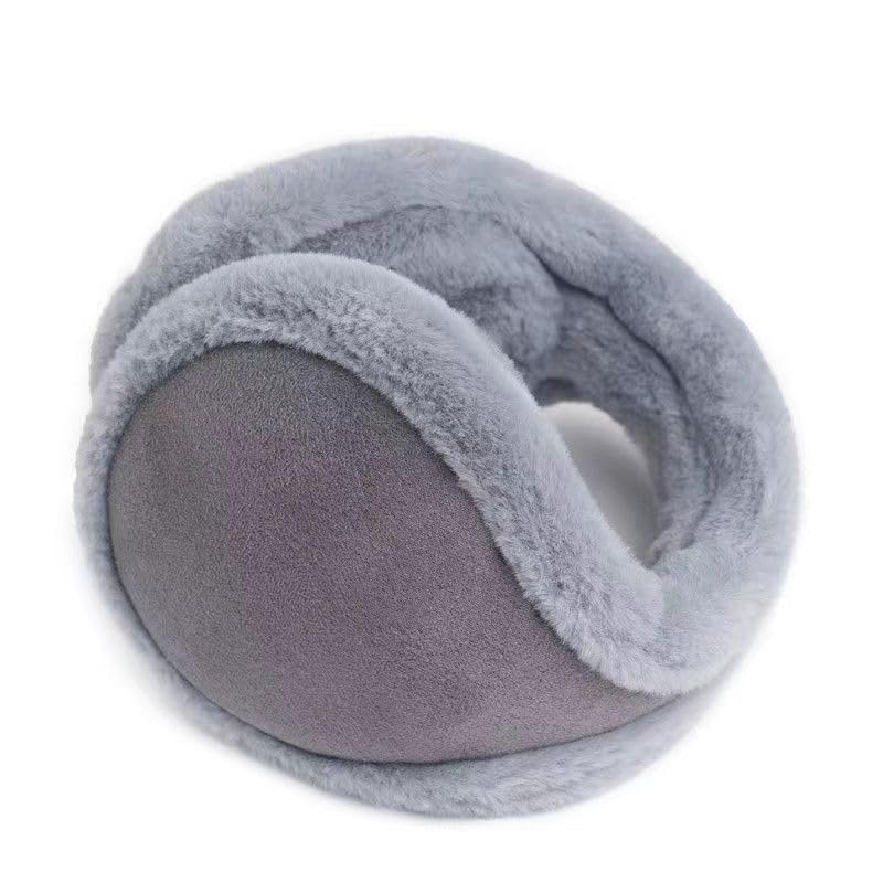 rr design Thickened Fleece Earmuffs Solid Color Coldproof Ear Warmer Outdoor Running Cycling Headback Earmuffs For Women & Men-(Pack of 1) Multicoloured-picture-23