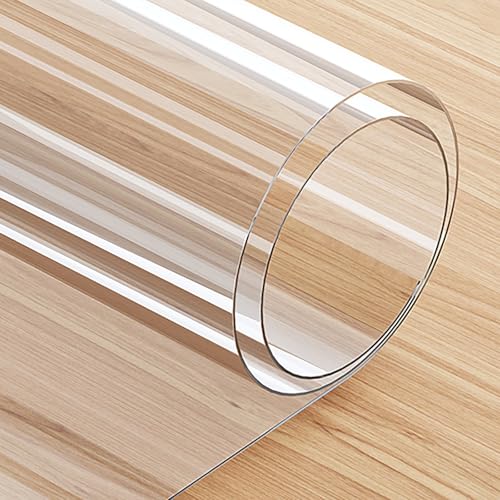 Tapis de couloir en vinyle transparent 61 x 183 cm pour entrée propre