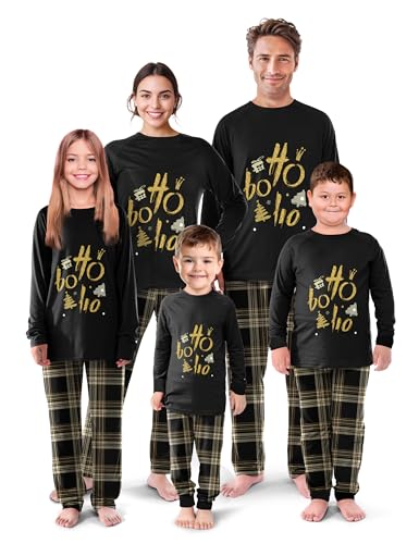 SUNNYBUY Family Christmas Pjs Matching Sets,Holiday Pajamas Xmas Jammies for Family or Couples...