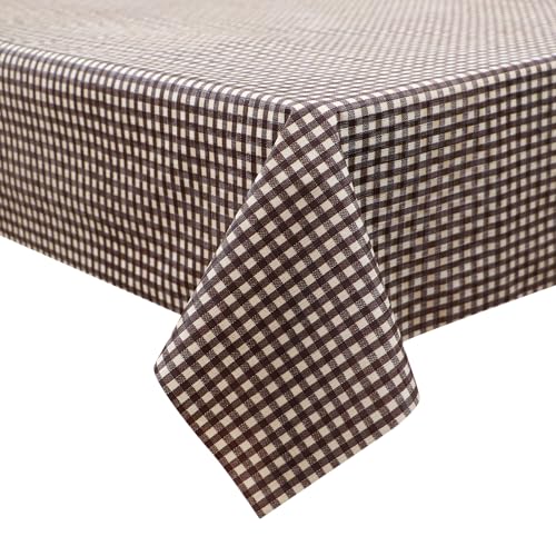 Image of Dakshya Industirs PVC Waterproof Table Cover 36x54 Inch Floral Printed Center Table Cover Washable Plastic Table Sheet Oilproof Dining Table Cover for Coffee Table Living Room Home (Premium Charm)