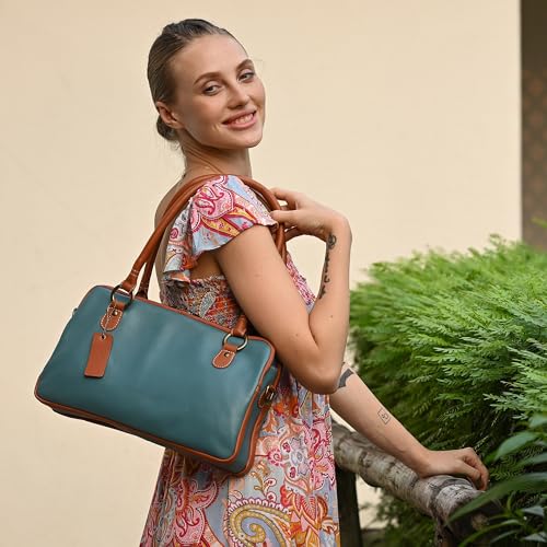Image of Anna by Anuschka Women's Hand-Painted Genuine Leather Multi Compartment Satchel