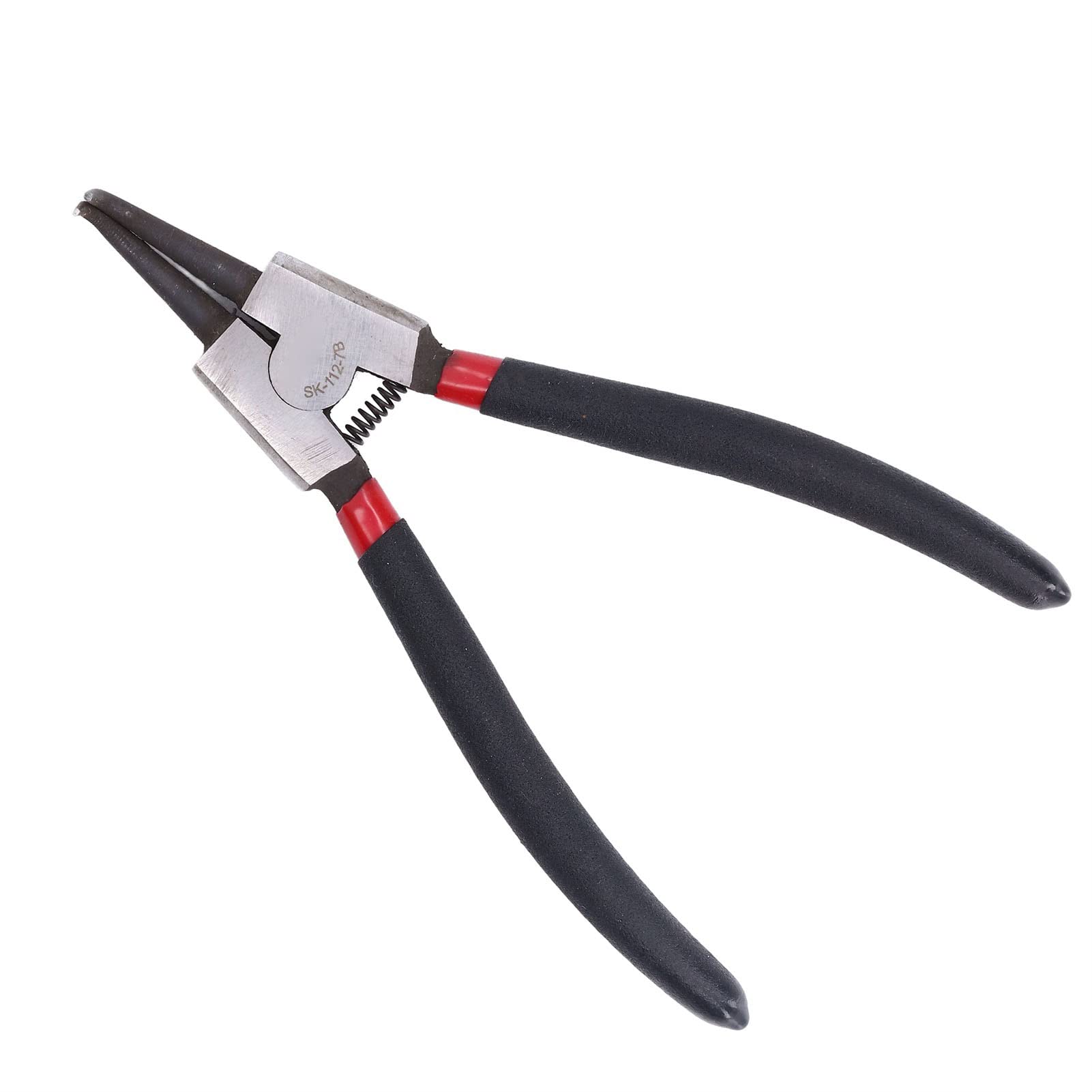 Circlip Pliers Internal/External Heavy Duty Snap Ring Pliers with Straight/Bent Jaw for Ring Remove Retaining Pliers with 7 Inch