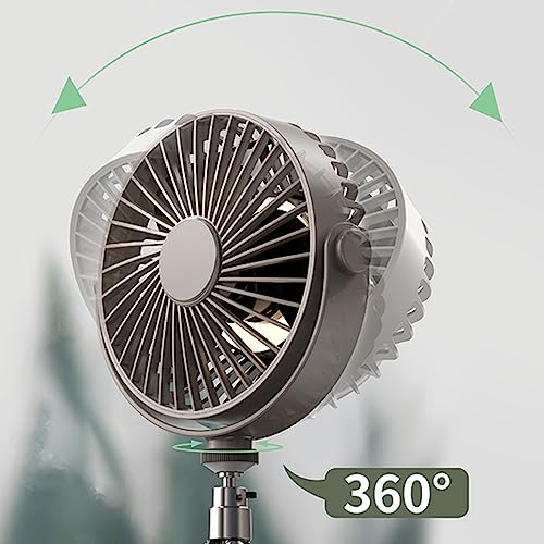 Ventilateur de table USB oscillant à 3 vitesses avec télécommande sans fil - 5