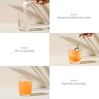 Vista 8 de KEY NUTRIENTS Electrolitos multivitamínicos en polvo sin azúcar - Polvo de electrolitos de naranja ácida - Suplemento de resistencia y energía