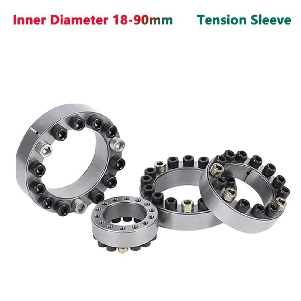 Croisillon de Direction Manchon d'accouplement sans clé, bague de serrage, bague de verrouillage, diamètre intérieur 18 mm à 90 mm, 1 pièce Connecteur Rotatif(ID 85mm x OD 125mm)