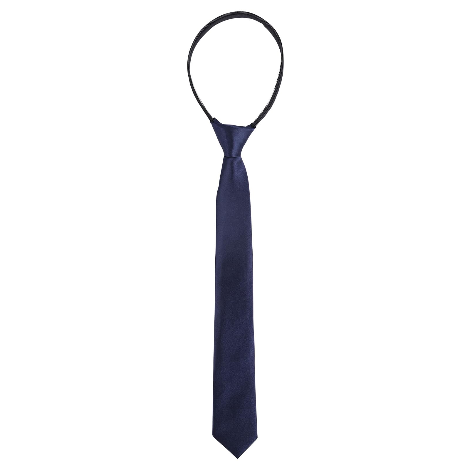 Corbata Niño, 38 x 5 cm Cómoda Tela de Seda con Clip para el Cuello Ideal para Cumpleaños Escuela Graduación