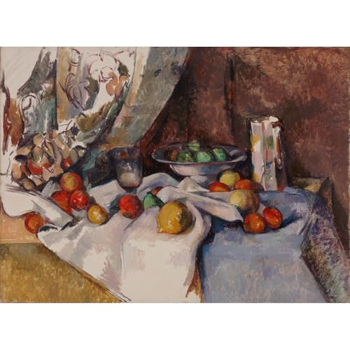 Cézanne Nature morte avec pommes impression giclée 101,6x127cm affiche murale
