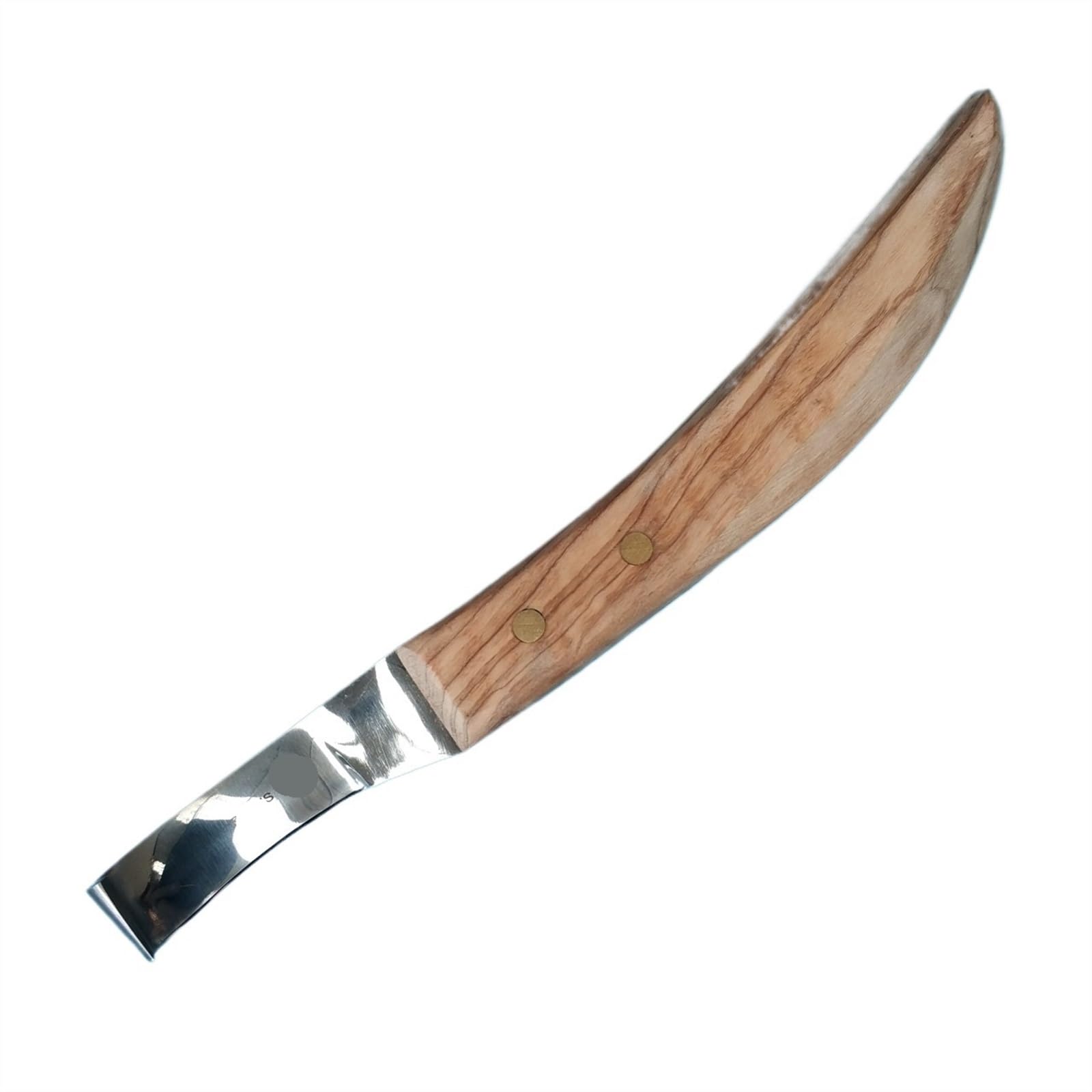 Fmbc Left Hand Knife Right Or Left Hand Hoof Knife Wooden Handle,Farrier Tools, Hoof Trimming，Horseshoes Repairing Tools