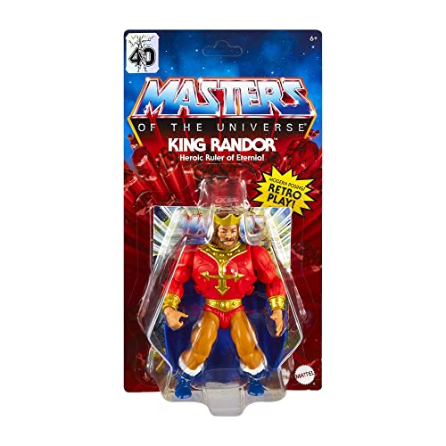 Masters Of The Universe Origins King Rando 5.5-In Action Figures, Battle Figures For Storytelling Play And Display, Gift For 6 To 10-Year-Olds And Adult Collectors #TOP4