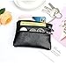 MinLia Fashion Leather Coin Purse Women Small Wallet Multilayer Multifunctional Cute PU Leather Small Purse Wallets(Black)