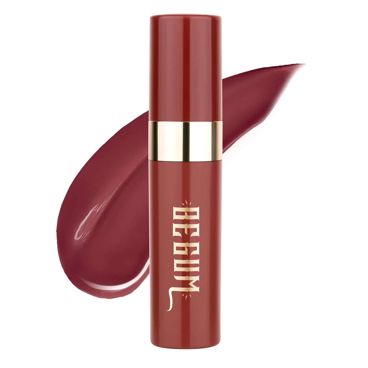 PREMIUM Cinemagic Transfer-Proof Lip Gloss (2.4ml) (02-BEGUM) | Intense High-Shine Color | Upto 12 hr Long-Lasting | Smudge-Proof | Lightweight | Comfortable | Doe-Foot Easy Applicator SH-7711-picture-59
