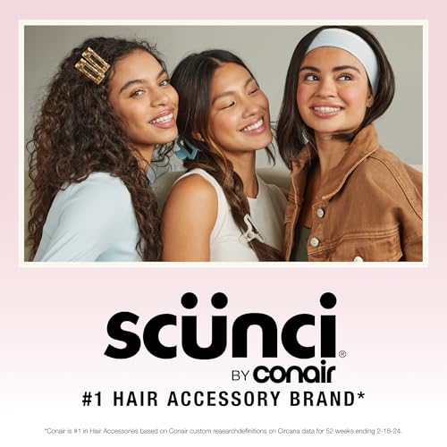 Scunci by Conair jaw claw clips - hair accessories for women - claw clips for thick hair - claw clip - Black & Tortoise- 2 Count - image 8