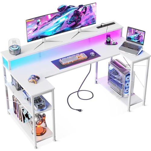 Amazon | AODK ゲーミングデスク ゲームデスク パソコンデスク U字型