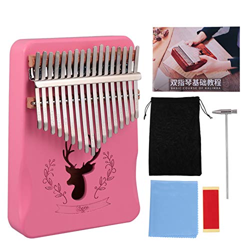 ARTIBETTER Teclas de Piano de Polegar Kalimba 17 Fácil de Aprender Instrumento Musical para Crianças