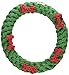 Jax and Bones Rope Dog Toy, 5-Inch, Good Karma Holiday Ring