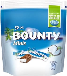 bounty Bounty Minis Pouch 225 g BOUNTY Minis Pouch 225g(9pc)