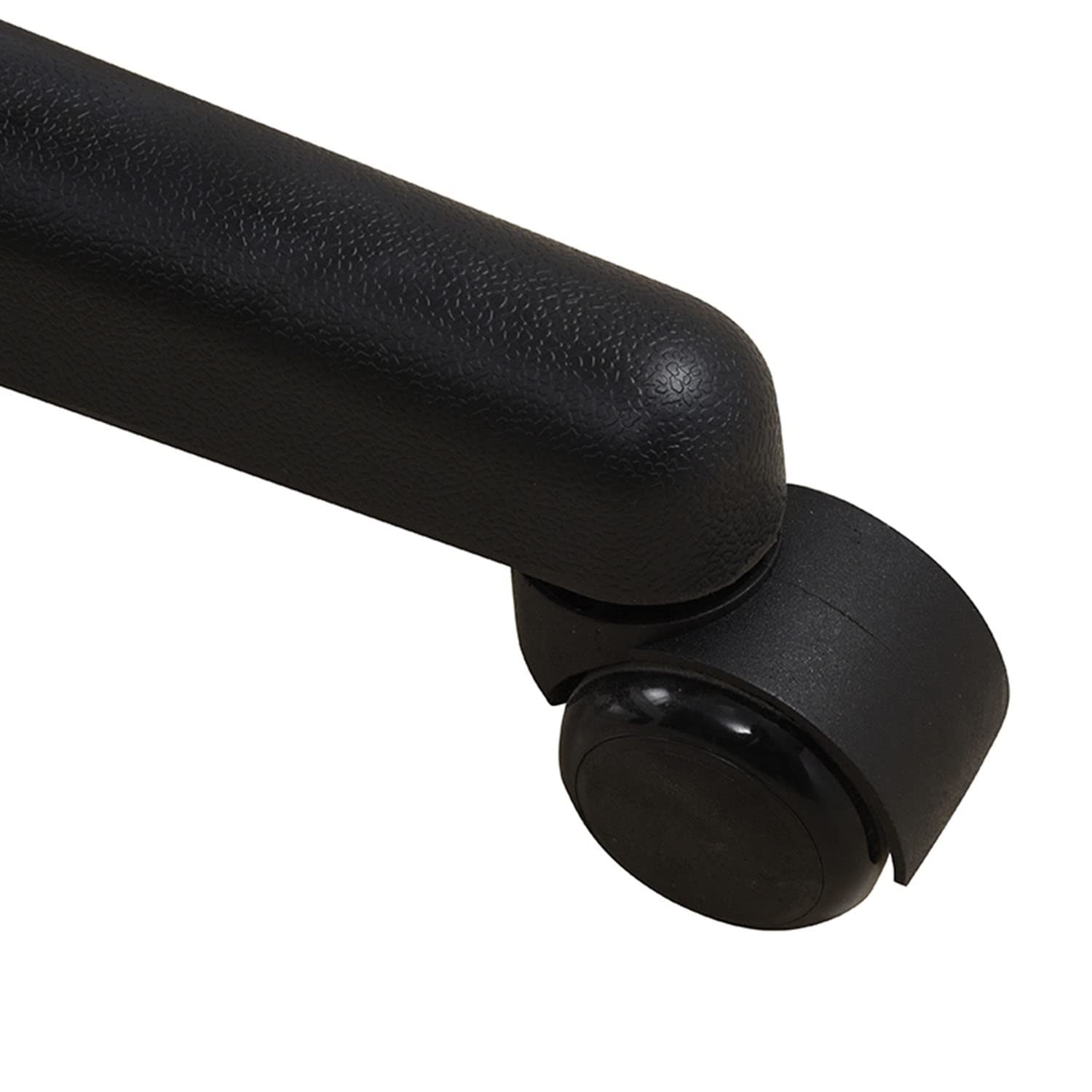 Sgabello Sedia da dentista medica Sedia odontoiatrica mobile per odontoiatria, sedia da medico regolabile in altezza con schienale e sedile di rotazione di 360 gradi(Black,C)