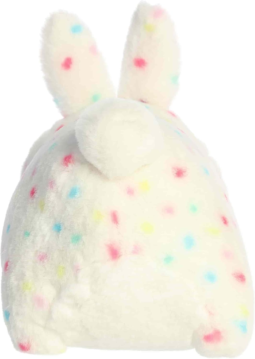 Aurora Adorable Spudsters Connie Confetti Bunny Stuffed Animal - Seasonal Plush For The Spring Season - Perfect for Kids All Ages and Animal Loving Adults - White 10.5 Inches
