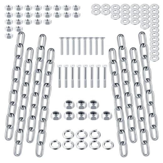 Blulu 8 Pack AR500 Shooting Targets and Hangers, Steel Chain Kit, Silver