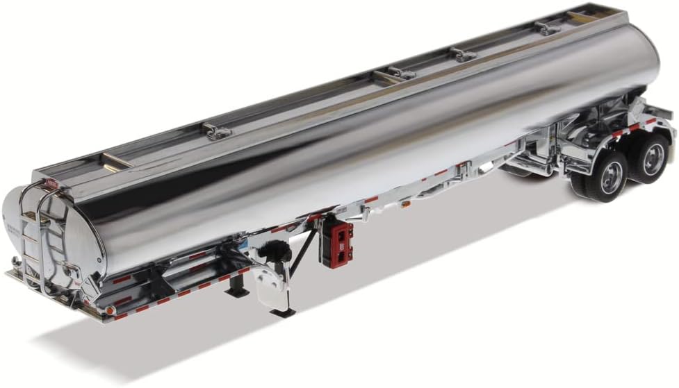 1:50 Scale Heil FD 9300/DT-C4 Petroleum Chrome Trailer - Diecast Masters - 91034