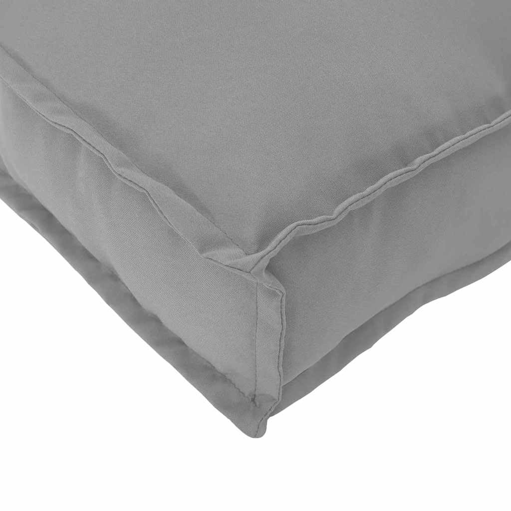 vidaXL Coussin Gris 120 x 50 x 12 cm Tissu Oxford, Coussin Rectangulaire pour Salon, Design Moderne, Résistant à l'eau, Durable, Confortable, Facile à Entretenir