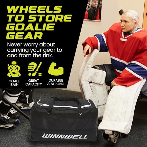 Winnwell Senior Wheel Goalie Bag