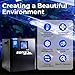79 Gallon Aquarium Chiller,1/3 HP Water Chiller for Hydroponics,Chiller for Saltwater & Freshwater Fish Tank, Hydroponics Cooling System with Pump, Quiet Efficient Water Chiller for Axolotl,Coral Reef