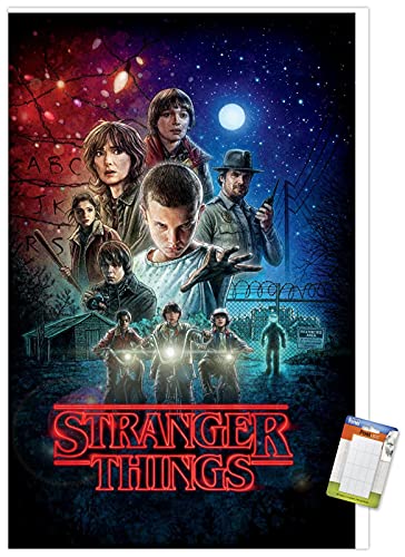 Poster Netflix Stranger Things cadeau idéal pour fan de série TV