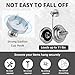 XIOGZAXI Suction Cup Hooks for Shower Stainless Steel, Suction Hooks for Shower Wall Hangs 11lbs, Bathroom, Kitchen, Glass Door, Mirror, Tile, Loofah, Towel, Coat, Bath Robe, Brushed Silver 2 Pack