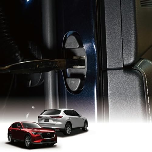 【axis-parts】マットブラックタイプ ドアチェックリンクボルトカバー 4点セット マツダ CX-60 【型式:KH】174-ft【メール便発送 時間指定不可】(SM)