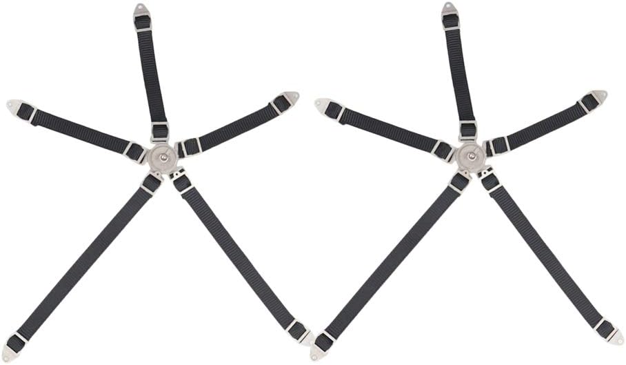 2Pcs 1/10 Driver Seat for Wraith D90 D110 - Black