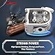 WOOSTAR 50mm Große Bohrung Kompletter Zylinder und Zylinderkopf Umbausatz Ersatz für GY6 4 Takt 49ccm 50ccm 139QMB Motor Chinesisches ATV 4 Wheeler Quad Dirt Pitbike Go Kart