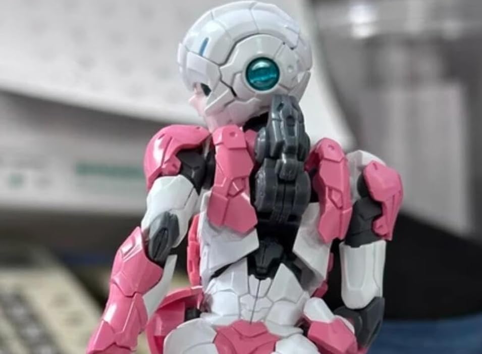 Amazon | MD002 組立式 シちゃん 可動 ロボット プラモデル 特別塗装版