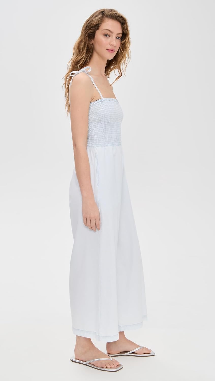 Splendid Women's Indigo Stripe Jumpsuit - Image 4