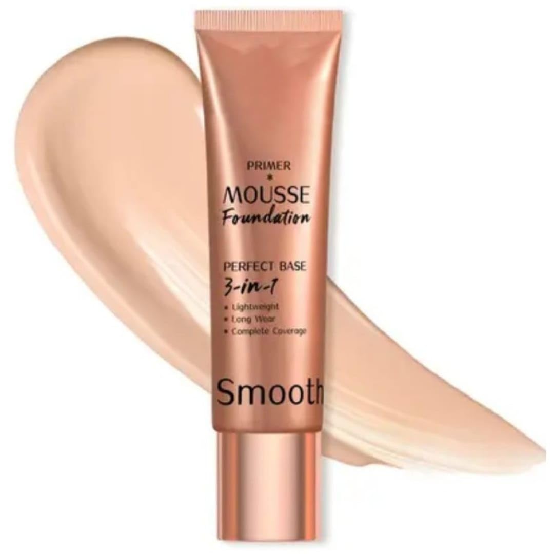 Magic Huda 3in1 Perfect Base Long Wear Mousse Primer Foundation Pack of-1-image-16