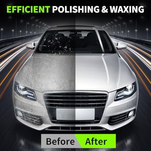Image of Buffer Polisher, 1600W 6 Inch /7 Inch Rotary Car Buffer Polisher Wax, 7 Variable Speed 1600-3500 RPM, Car Buffers and Polisher for Car, Boat Sanding and Polisher