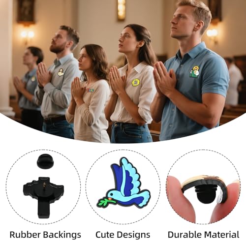 Image of Cute Pins Bulk, Funny Lapel Badge Pins Set Brooch Pins for Backpacks, Hats, Bags