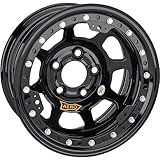 AERO 53 Series 15 x 8 Silver Wissota Certifed Wheel-Beadlock 2 BS