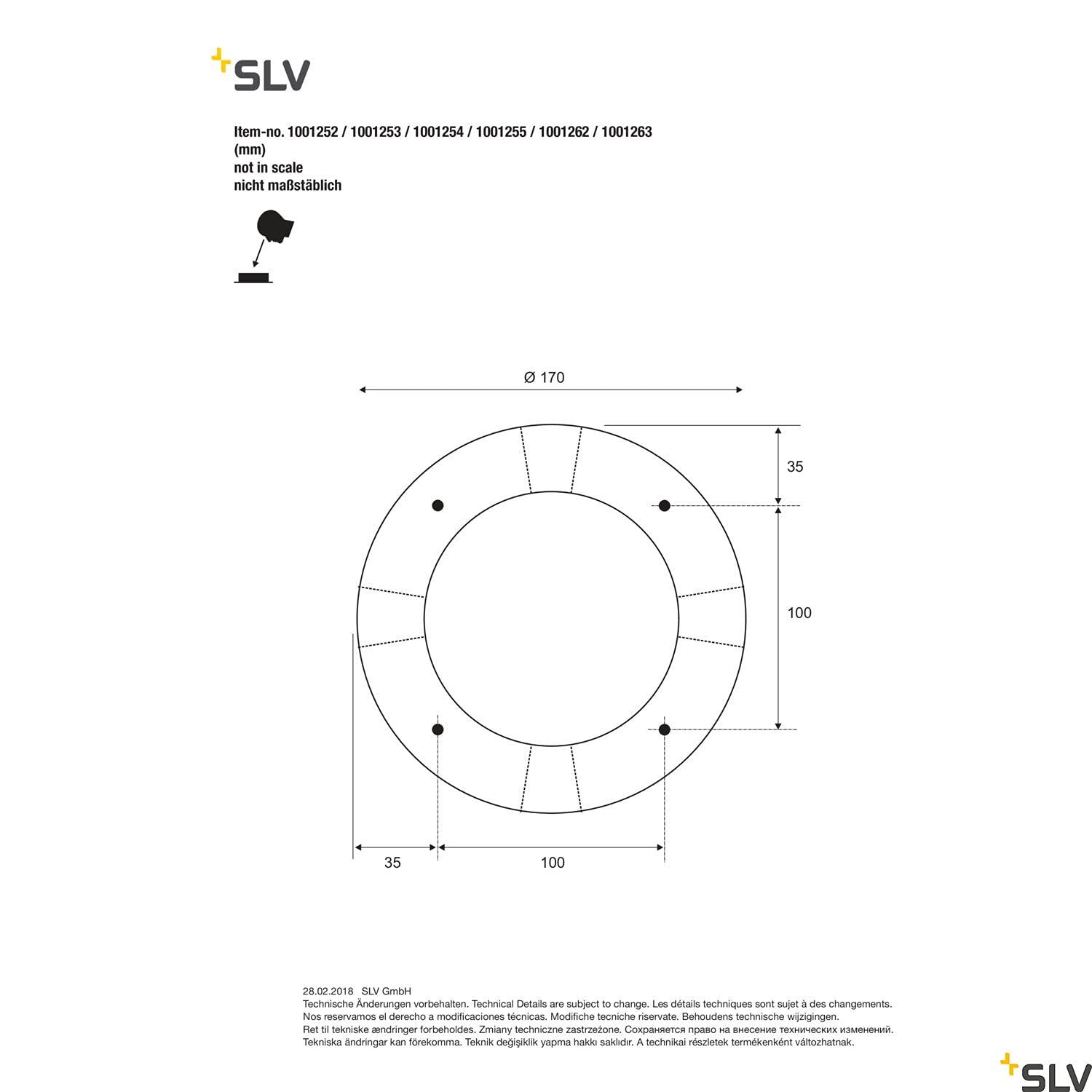 SLV Big PLOT Cover 2 outlets/Grey - Image 3