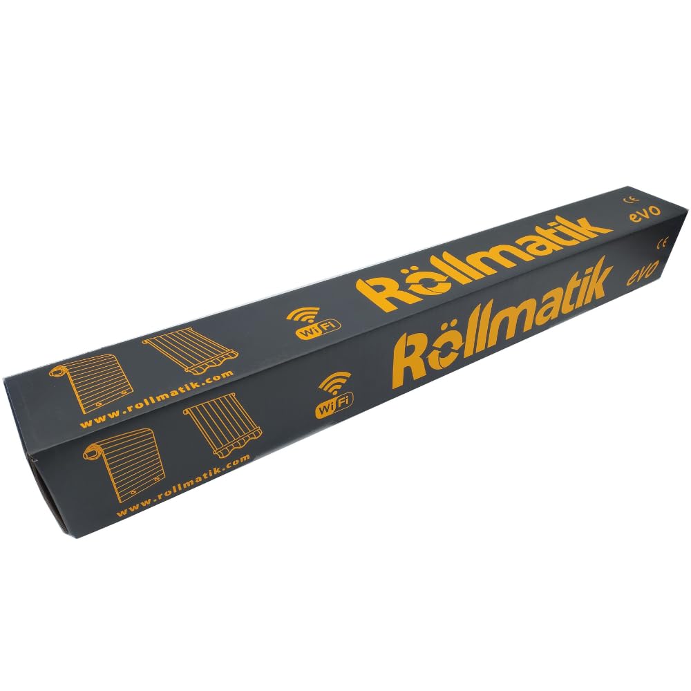 Rollmatik | Motore per Tapparelle Elettriche Portata 40Kg 20Nm con Telecomando e Wi-​Fi per Casa Domotica Intelligente con Integrato: Alexa, Google, IFTT, App Connector. Funzione Timer Certificato IP44