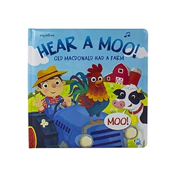 Board book Hear a Moo! - Old MacDonald Had a Farm Sing with Me Sound Book - PI Kids Book