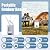 8L Tankless Water Heater Propane with Digital Display, 2.11 GPM Portable Instant Hot Gas Water Heater with Overheating Protection for Indoor and Camping, 40,824 BTU