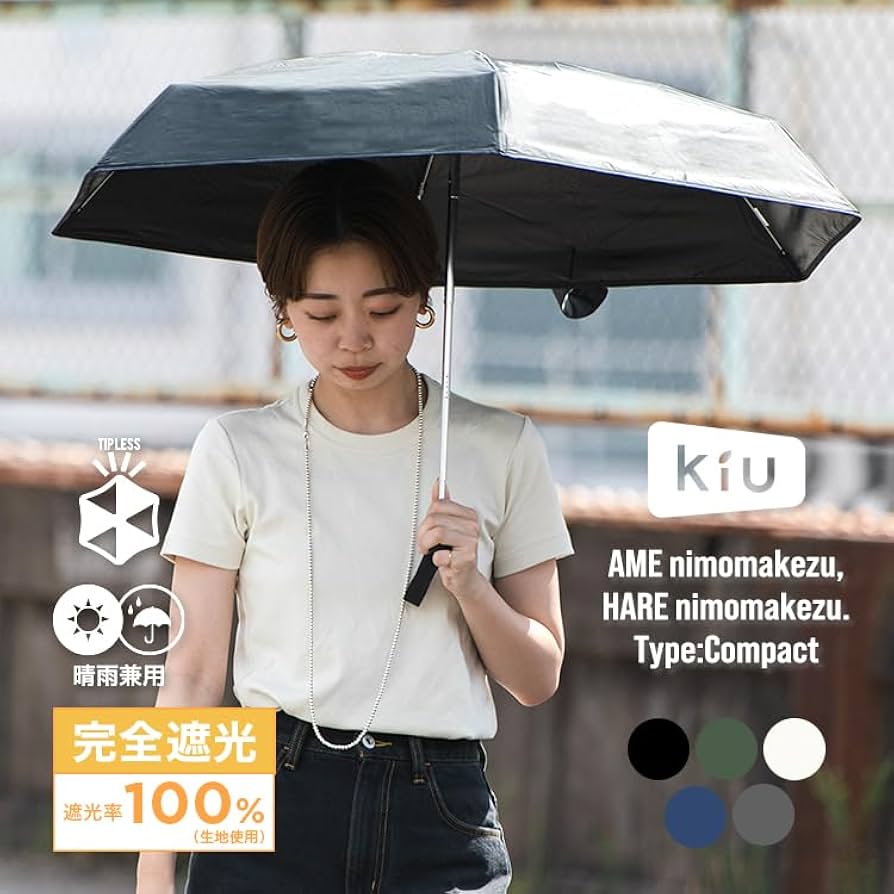 kiu×ELNEST umbrella 傘　折りたたみ kiu×ELNEST umbrella 傘 折りたたみ