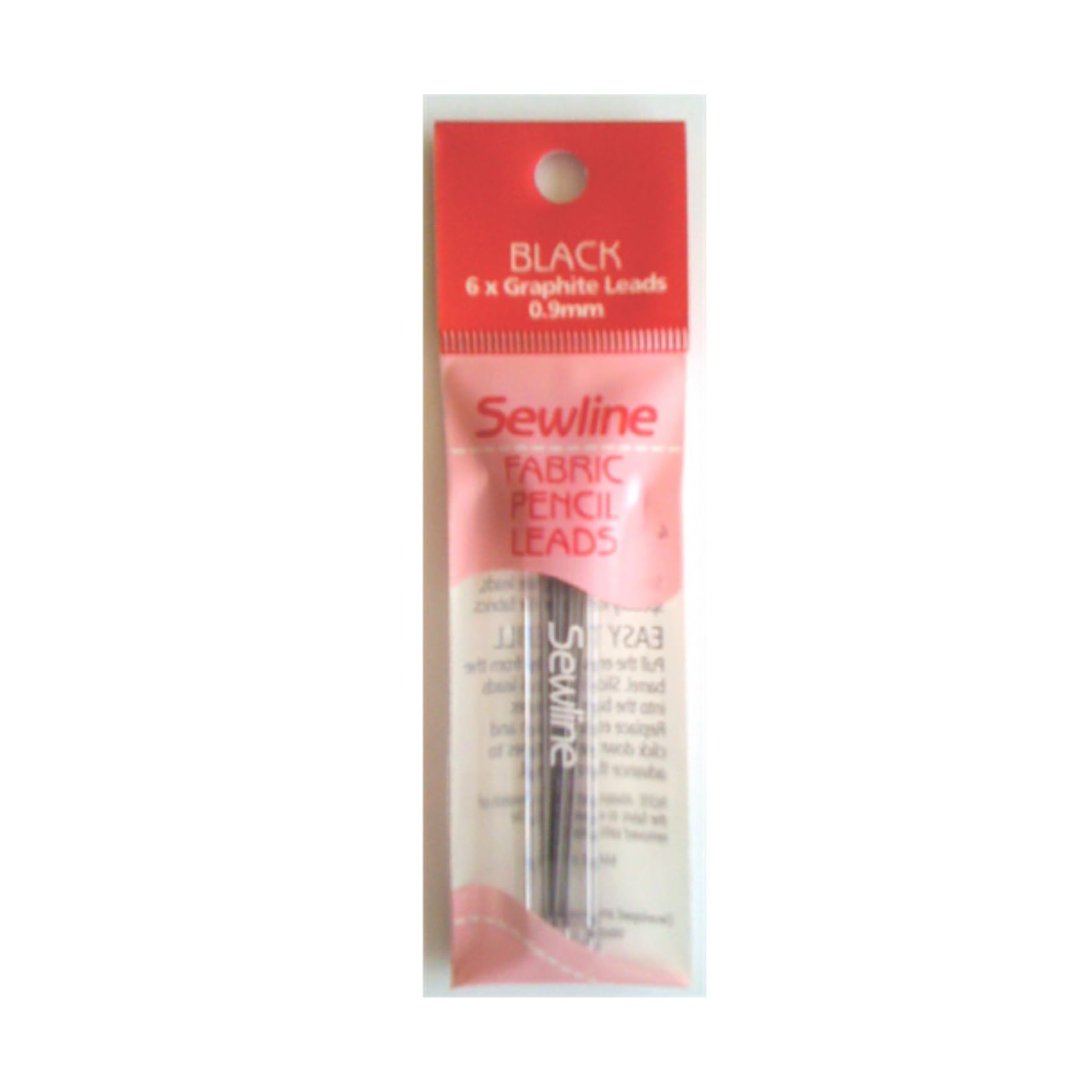 Sewline Pencil Refill Lead Case Black