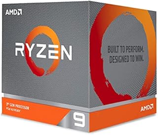 AMD Ryzen 9 3900X 12-core, 24-thread unlocked desktop processor with Wraith Prism LED Cooler