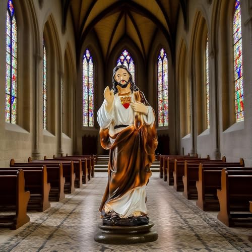 Statue de Jésus-Christ pour coin prière paisible à la maison