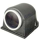 100% nouveau!!! YONGYAO 52mm Turbo jauge de Boost pod de Fibre de Carbone mètres fumée Visage psi Universel