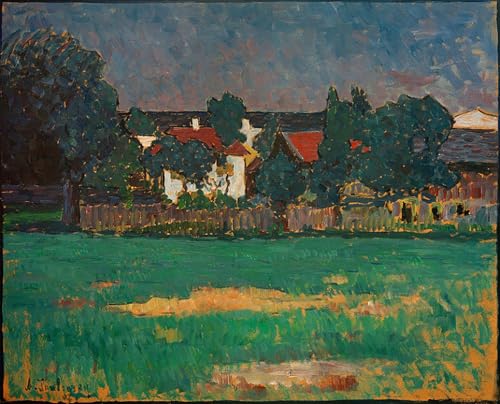 Pintura murales lienzo de Alexej Von Jawlensky para decoración vintage del hogar 60x90cm