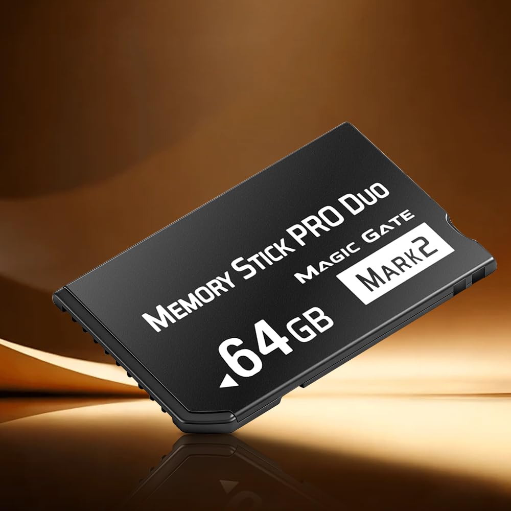 Tarjeta de memoria Memory Stick Pro Duo MagicGate Mark2 de 64 GB para un almacenamiento mejorado