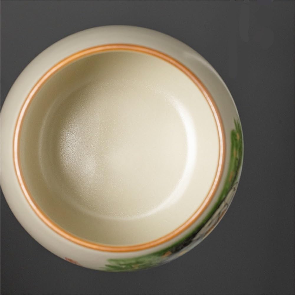 Masowe pojemniki na herbatę, hermetyczne pojemniki, pojemnik do przechowywania luzem, ceramiczny słoik, chiński mały przenośny zestaw, szklane pojemniki na liście